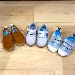 3 toddler boys shoes size 7